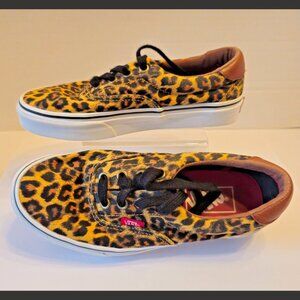 Vans Off The Wall Shoe Women’s 6-Men’s 4.5. Leopard Animal Print Lace Up Low Top